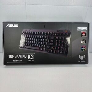 ASUS TUF Gaming K3 Gen II RGB Mechanical Gaming Keyboard US English QWERTY